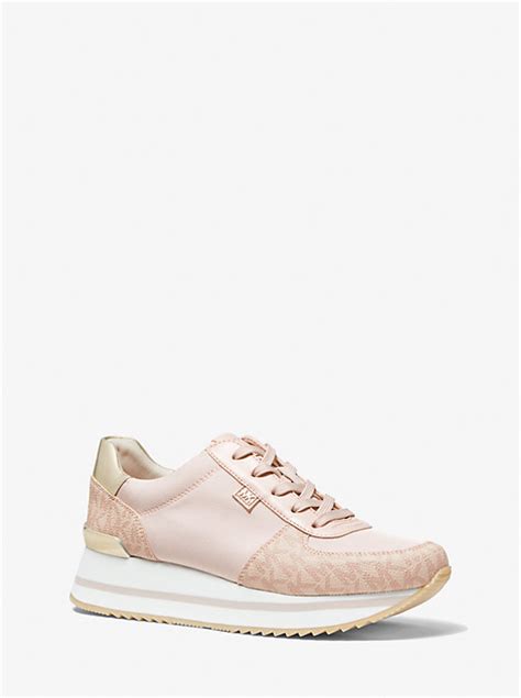 monique michael kors|monique mixed media trainer.